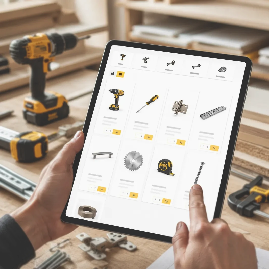 B2B portal and application for sales representatives